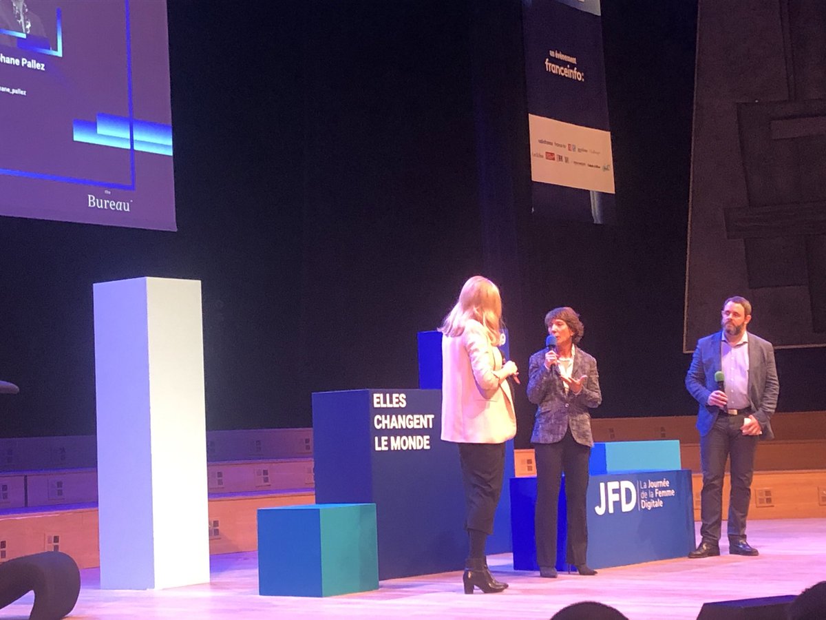 Inspirante @stephanepallez de @FDJ sur les bénéfices de la diversité en entreprise. Pas un sujet de femmes, tout simplement un sujet de société. Mesurer pour être factuels et trouver les solutions ! <a href="/wavestone_/">Wavestone</a> @JFDOfficiel