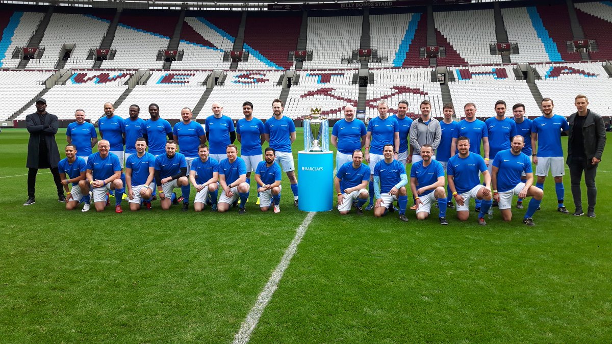 Absolute pleasure for Radius to deliver pitch events and coaching at West Ham United's London Stadium for our client <a href="/Barclays/">Barclays Bank</a>. Big thanks to everyone who participated especially <a href="/CarltonCole1/">Carlton Cole</a> &amp; <a href="/jackcollison/">Jack Collison</a>