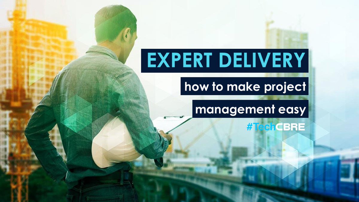 CBRE_UK's tweet photo. Delivering complex #construction projects on time and on budget has always been a masterful art. Nick Wright, Digital Strategist, looks at how to make #ProjectManagement easy using #TechCBRE https://t.co/pNNHrH7pio https://t.co/Sm37m28Q9x
