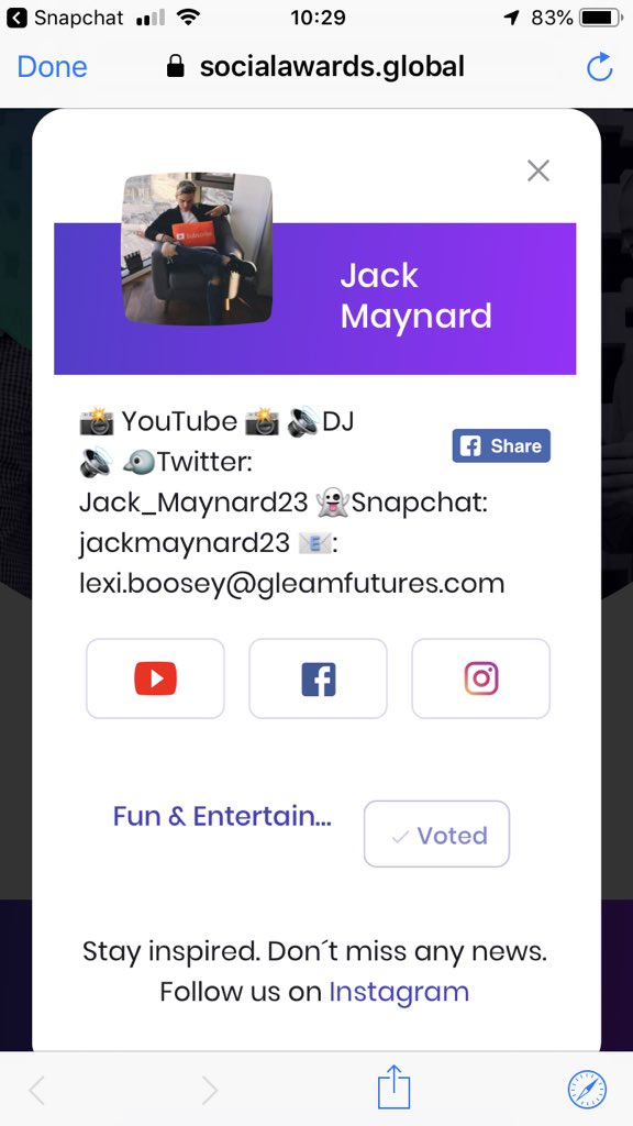 conorcharlesss's tweet photo. @Jack_Maynard23 Done :)) https://t.co/wLwO5gGsio