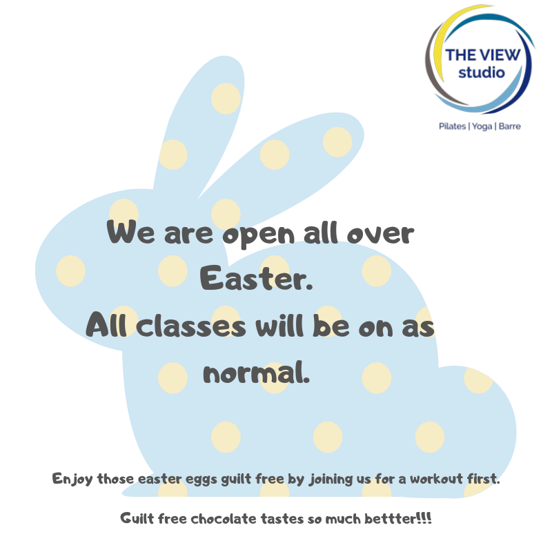 ViewStAndrews's tweet photo. All our classes are on as normal over the Easter Weekend! #theviewstudio #easter #standrews #yoga #pilates #notclosing #fife https://t.co/HNuZVMt9il