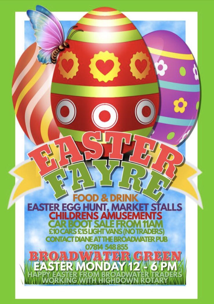 Loads of events   going on in #Worthing over Easter here’s just 2 we will be at both ! #worthingisatouristtown