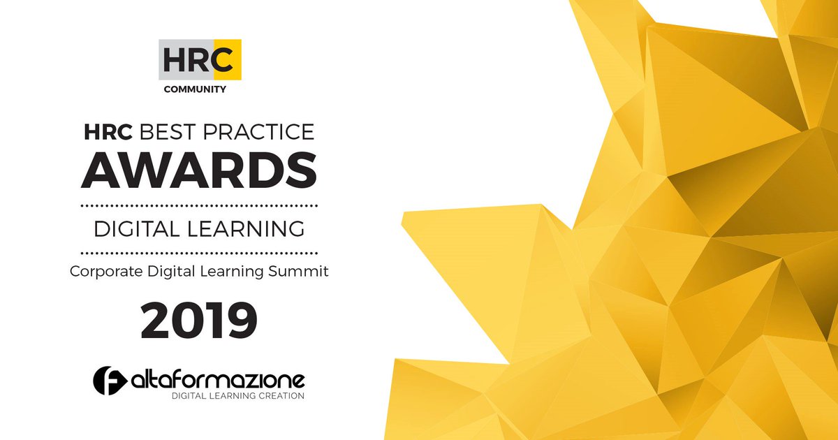 HRC_Community's tweet photo. 9️⃣➖5️⃣➖2️⃣0️⃣1️⃣9️⃣ #Milano📍
HRC sarà al #CDLS2019 di Altaformazione con gli #HRCawards: premio dedicato alle aziende che guardano al futuro e all'eccellenza del #DigitalLearning👉ISCRIVITI https://t.co/GBDo5MGET2! https://t.co/k03KLSmWAV