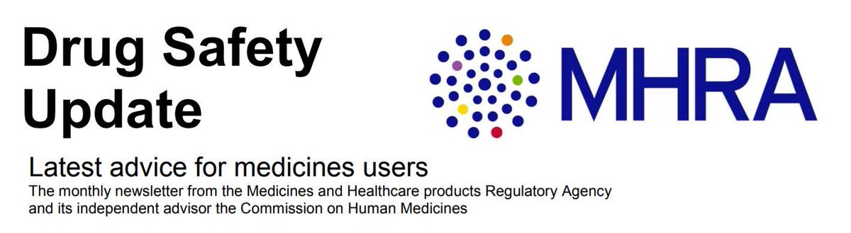 MHRAgovuk's tweet photo. Our Drug Safety Update (#DSU) for April is now online 💻💊💉  Find all the details, including alerts on #YellowFever #Stamaril #Valproate #Belimumab on our website: https://t.co/dGVvrIU4kp … #DrugSafety #ThinkPatientSafety #PatientSafety #DrugSafetyUpdate https://t.co/Izt2d2kbZJ