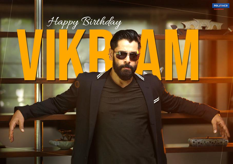 Actor_Vikram's tweet photo. RT RelianceEnt: Wishing a very Happy Birthday to the versatile actor #Vikram. #David #HBDChiyaanVikram #HBDVersatileVIKRAM https://t.co/DN2uPyLMwy