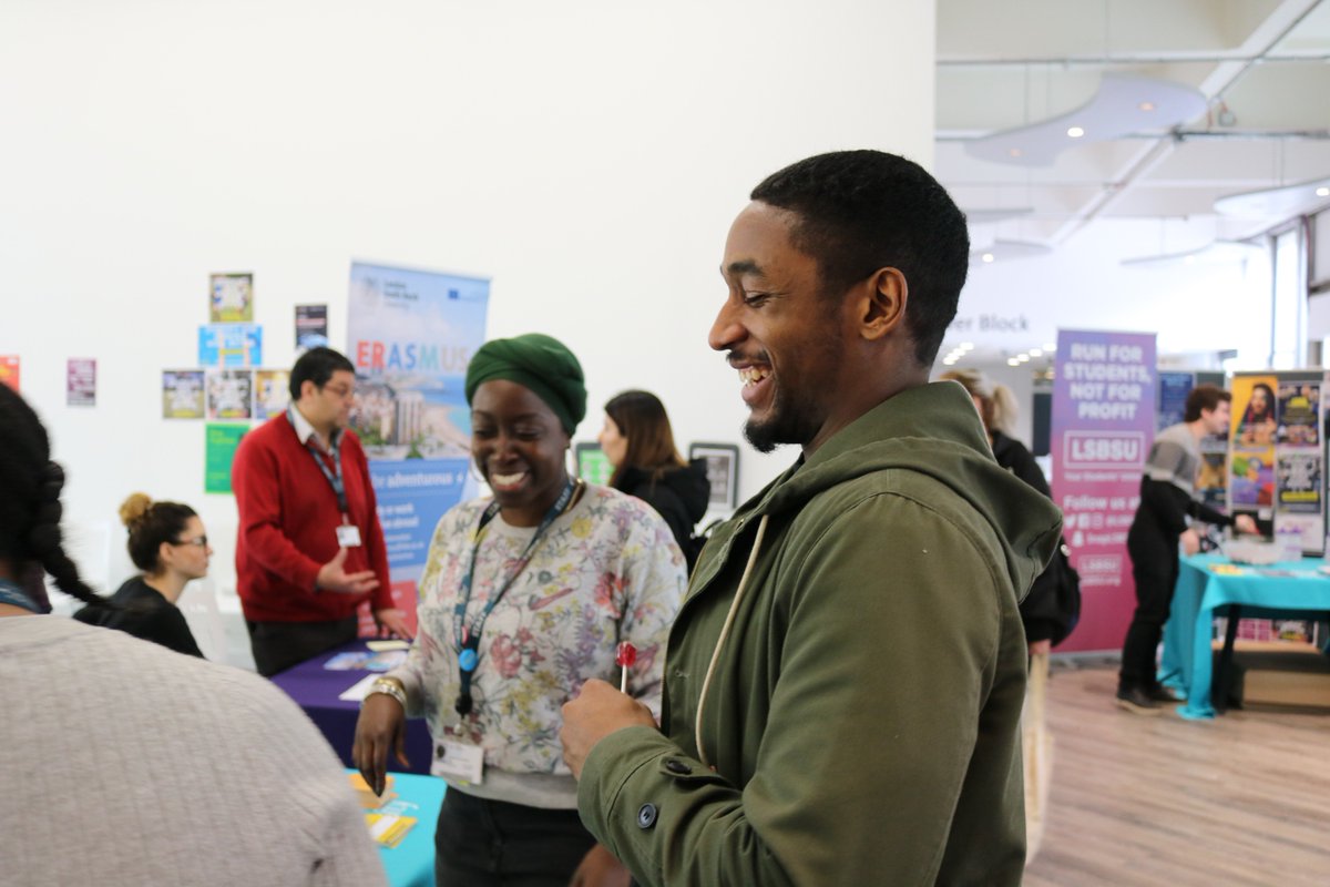 LSBU's tweet photo. We had a great day showing students from @LambethCollege around our #Southwark campus and experiencing sessions from #teamLSBU's  Wellbeing, Employability, Academy of Sport and the Library service teams. 
@LSBU_Employ @LSBUsport, @LLRlsbu @LSBSU #LSBUFamily https://t.co/leZMe2ZXEc