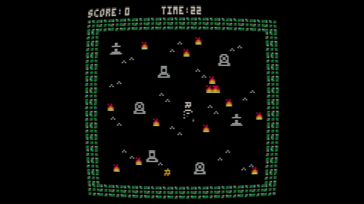 bibikigarcia's tweet image. I&apos;ve included a CRT shader for .html export in Get The Skull! and it&apos;s pretty awesome! Love this feeling! (thanks @SpaceTrucker2k0 ) #pico8