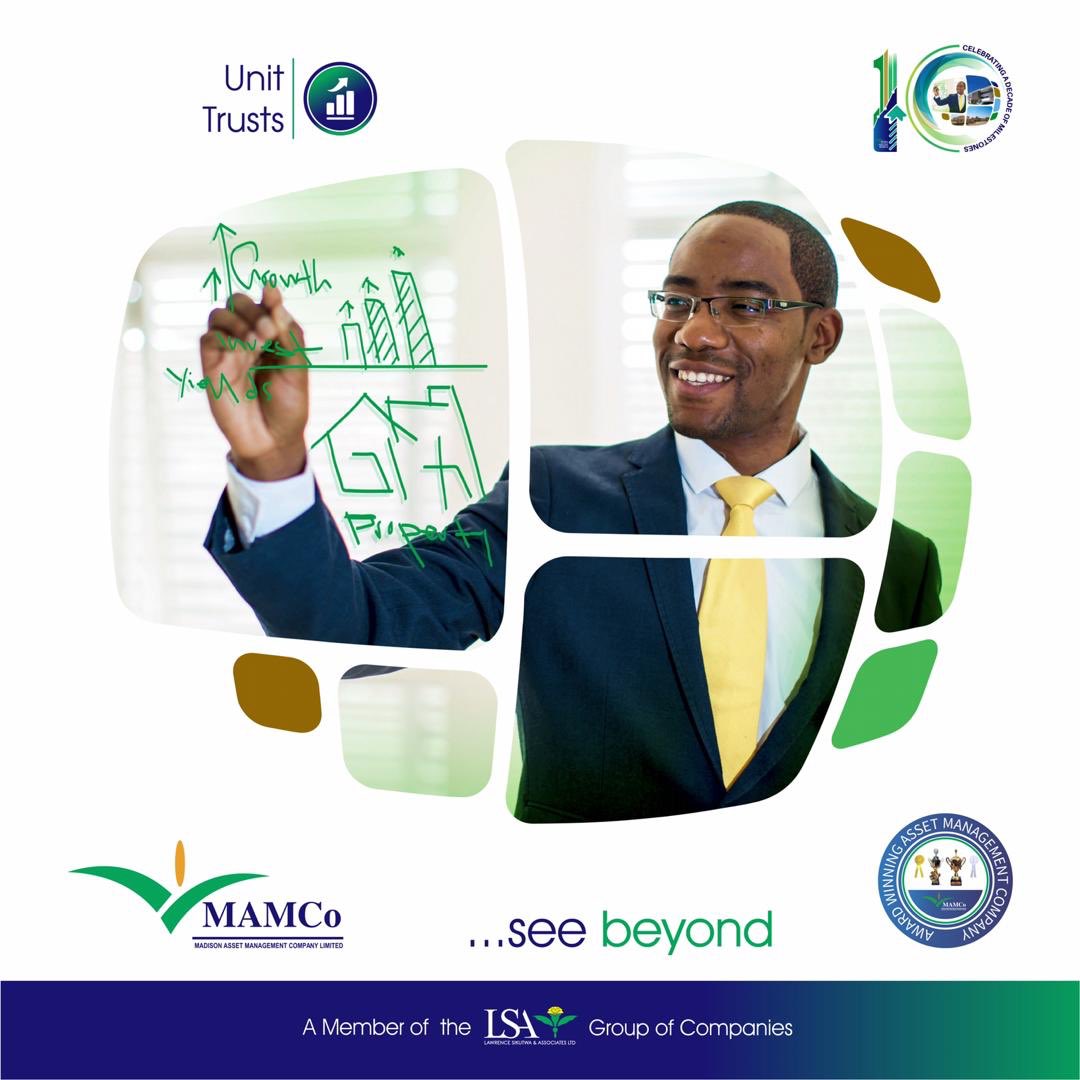 MadisonPlc's tweet photo. Looking to buy and sell shares through the LUSE? our full service stockbroking services are what you need. Call us today on 0211255121/0211223025 and let us stir your investments in the right direction!
#InvestNow
#Stockbrocking
#SeeBeyond
#MAMCo
#ThriveWithMadison https://t.co/YsxSboONmG