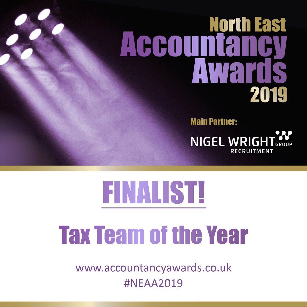 CliveOwenLLP's tweet photo. We have been shortlisted for another prestigious accolade – the Tax Team of the Year in the North East Accountancy Awards #NEAA2019
https://t.co/hrOrdQkLKz https://t.co/pRKFSd4DZb