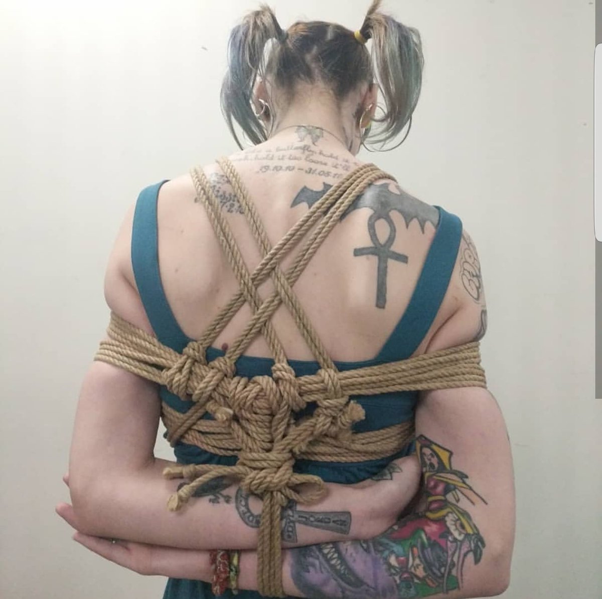Vixen_Chellb's tweet photo. Fron last months naka workshop with the amazing christian Red. #christianred #naka #shibari #shibariuk #ropebunny #ropecommunity #ropebottom https://t.co/0ZprdwVAcH