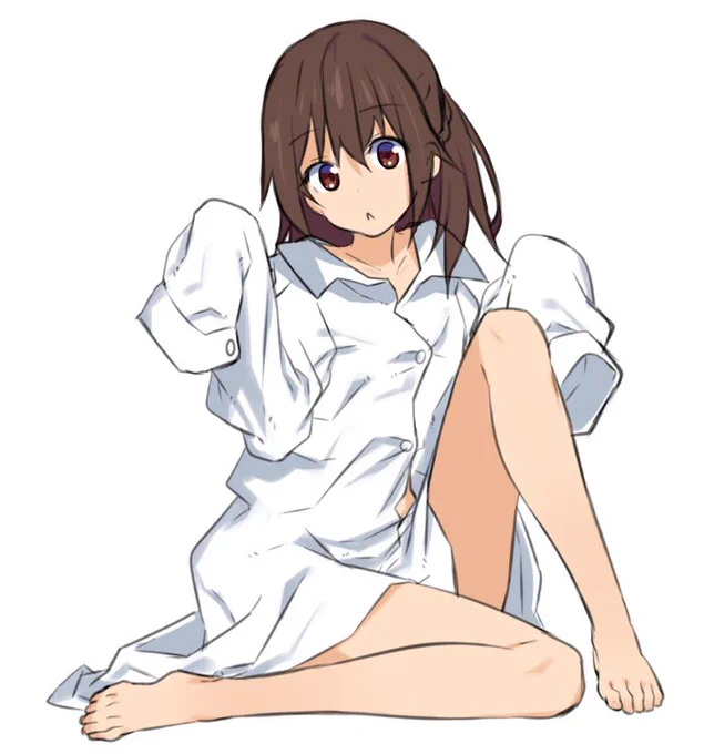 ポニ娘「シャツ貸してくれてありがとうー」
ダボシャツやってみたかっただけ。

昨日の続き
https://t.co/VcekDyBzi7
#ポニ娘
#全日本うちの子可愛いんでファンになってください協会
#絵師さんとつながりたい 