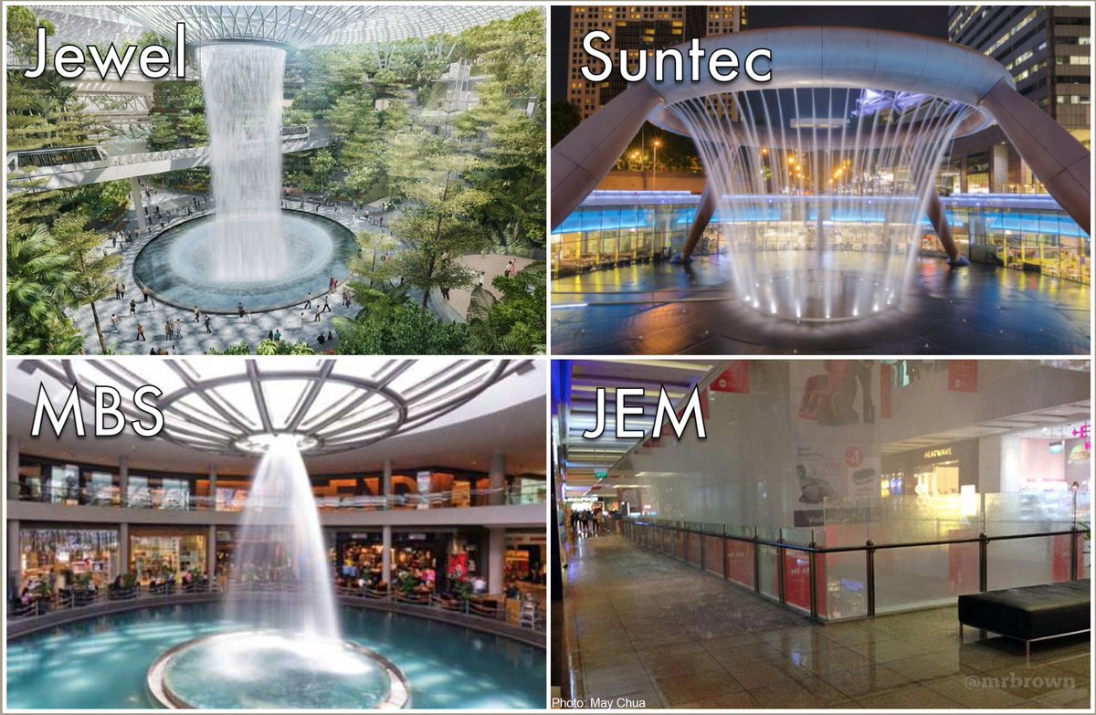 mrbrown's tweet image. The many iconic fountains of Singapore.