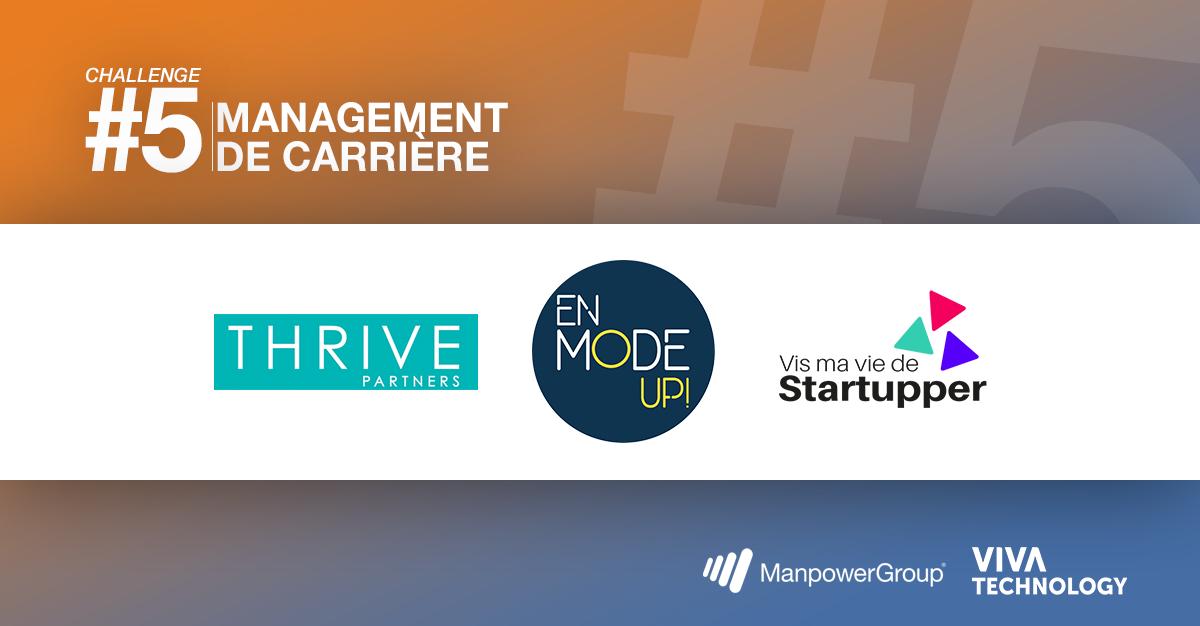 ManpowerGroupFR's tweet photo. Ces startups réinventent le #management de carrière en #entreprise et nous les avons sélectionnées pour notre challenge @VivaTech ! Découvrez les solutions développées par @thrivepartner, @EnModeUP &amp; Vis ma vie de startupper 👉 https://t.co/q0lMole5qG https://t.co/acCFxH5PBv