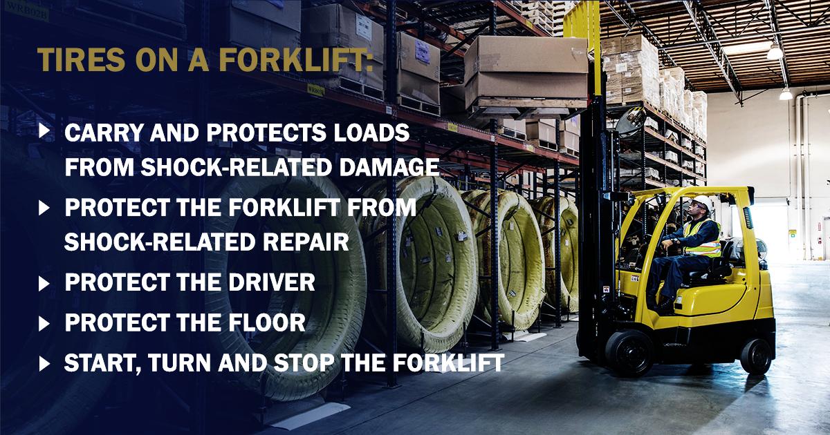 Yokohama_TWS's tweet photo. Since there is no shock absorbing system on a forklift, forklift tires serve as a vital part for the equipment. Therefore, it is important for you to select the right tires to provide performance and safety to your equipment and driver. #Safety #MaterialHandlingtires https://t.co/V393wTTu7b