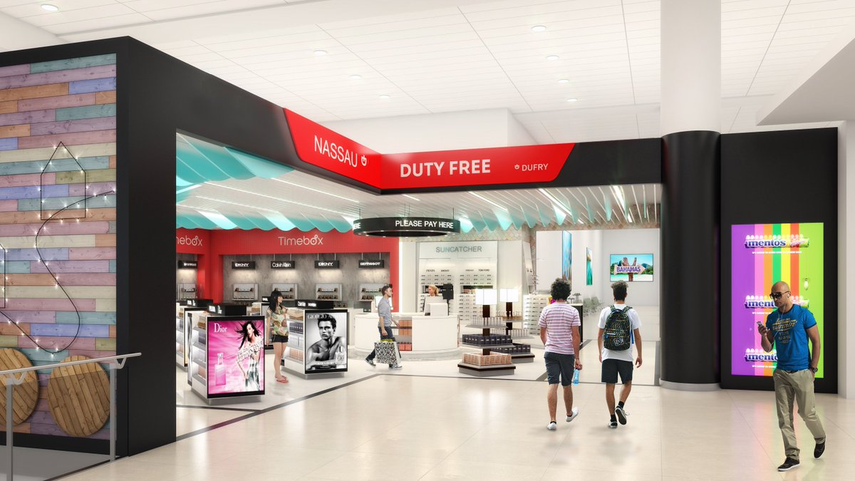 StudioBATCh's tweet photo. Another big hit by our Business Unit "Sabbatical".
Helping a good client to reach success is always a great thing. In this case, with our design, we helped Dufry get commissioned to build 3 Duty Free stores in Nassau International Airport. Find out more:
https://t.co/0Us5cLdiQ6 https://t.co/VjHBtKTCyA
