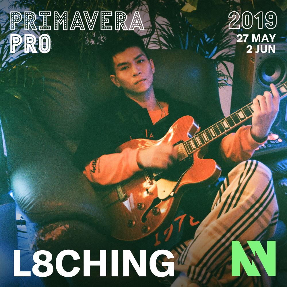 PrimaveraPro's tweet photo. #L8CHING (TW), an outside the box singer-songwriter in #PrimaveraPro19
Tickets: https://t.co/yByJrz5L3n https://t.co/fuhyPLHiUp