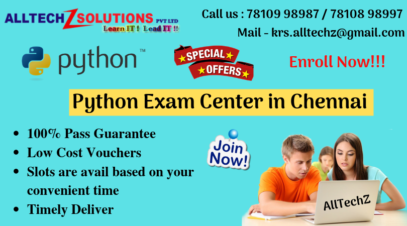alltechz's tweet image. #AllTechZ Solutions (ATS) Pvt Ltd is the Best Python Exam Center in Chennai.
Learn : Python Exam Center at AllTechZ Solutions.
Visit us : alltechzsolutions.in/python-trainin…
#PythonExam #PythonExamCenter #PythonExams