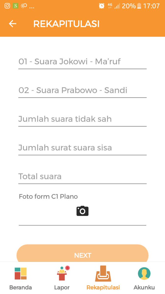 dewifyanti's tweet photo. @msaid_didu saya selesai mengunduh form C1 di aplikasi Ayo Jaga TPS, bagi yg belum ayo kumpulkan data sebanyak2nya utk orisinalitas perhitungan pemilu https://t.co/kBGE23Doea