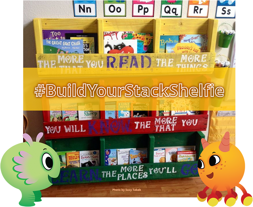 SavvasLearning's tweet photo. Selfie? No, SHELF-ie! Take a photo of your classroom library and post it on Twitter, Instagram, or our Facebook page with the hashtag #BuildYourStackShelfie and enter to win a Book Club package for your classroom library! 📚
More details: https://t.co/QvVSTDAC1Q #NCTE https://t.co/VIcC52JxDO