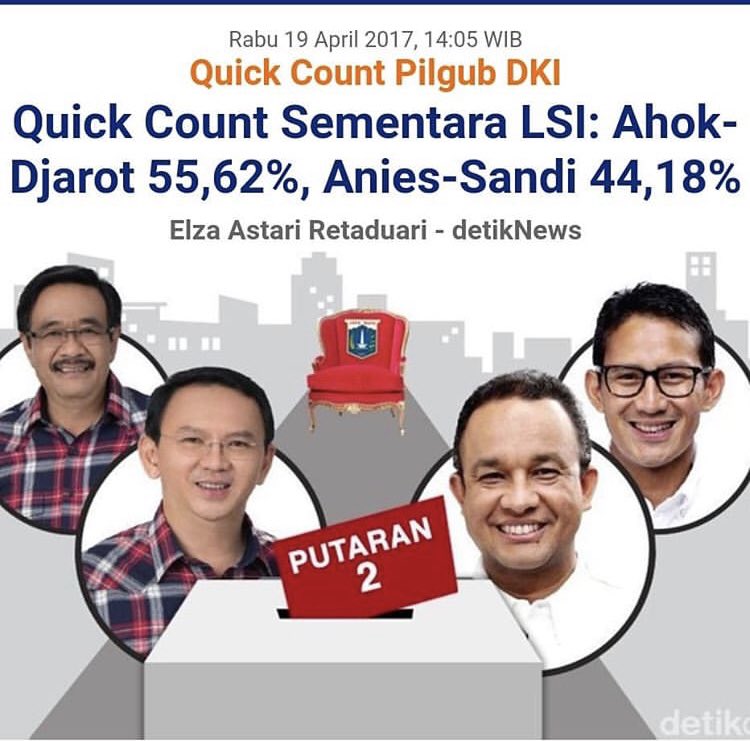 Tetap tenang. InsyaAllah masih ada peluang. QC 5 tahun ini kredibilitasnya dipertanyakan #TheVictoryOfPrabowo #PrabowoTheNextLeader