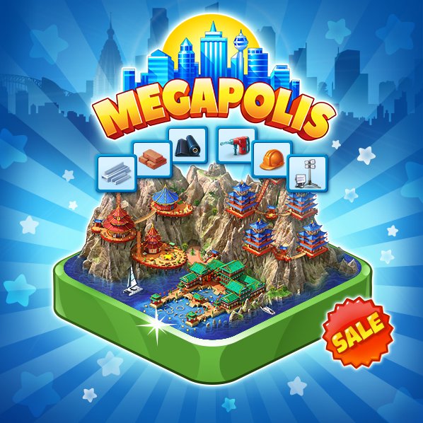 MegapolisSQ's tweet photo. SALE! 
Finish building the Art Zone and other structures at a profit!
Play Megapolis! https://t.co/jprjVk6mb8 https://t.co/iY21Ikfhmq