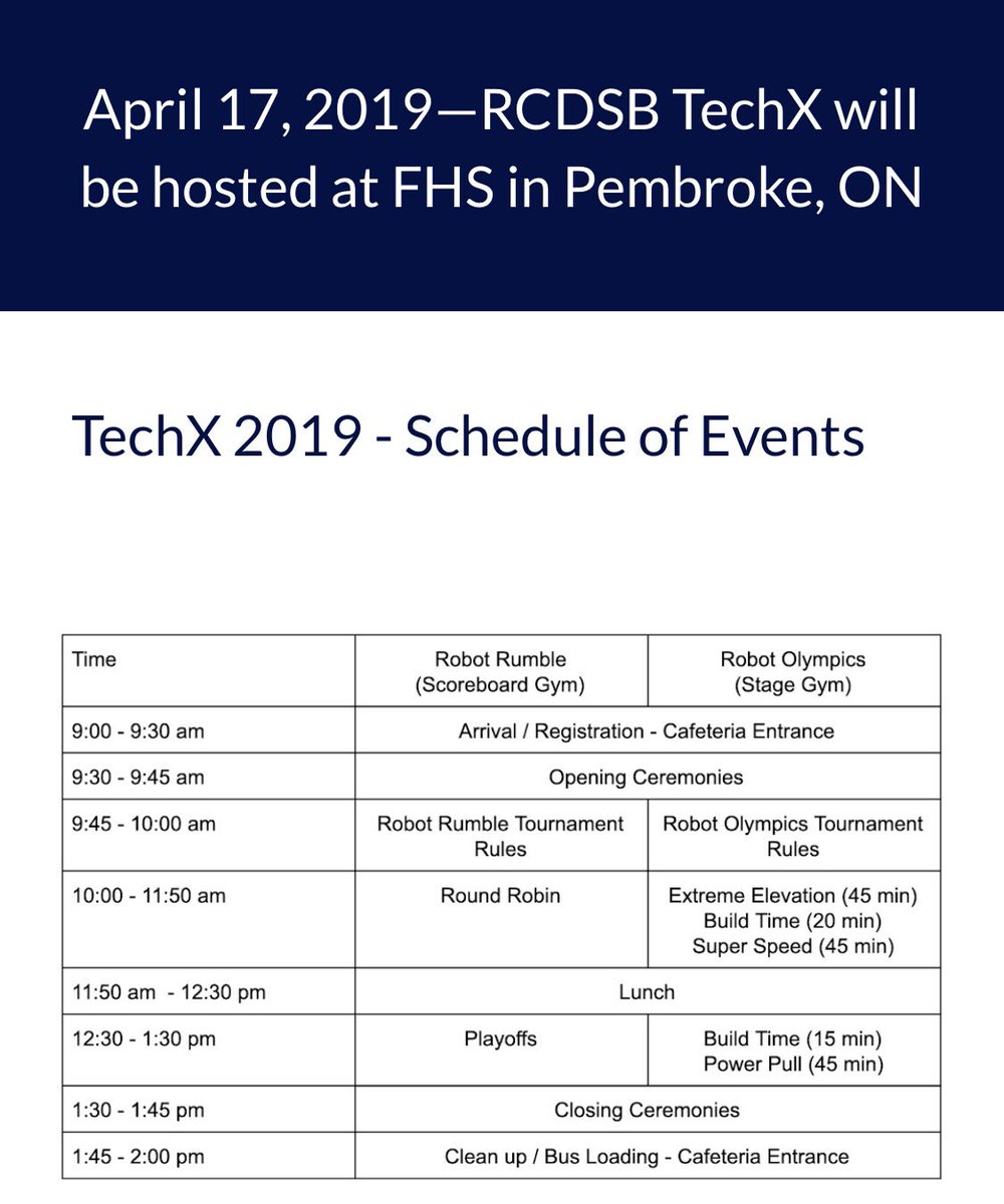 MrJonathanPratt's tweet image. Today is the day RCDSB students have been preparing for! It’s TechX day! The RCDSB TELT-C team is looking forward to welcoming 200+ students from 19 schools to #RCDSBTexhX TechX.rcdsb.on.ca