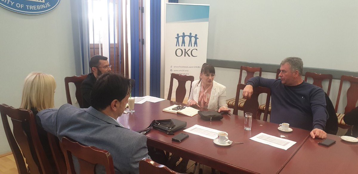 OKCBanjaLuka's tweet photo. Danas smo podijelili zadatke i počeli sa aktivnostima Lokalne dijaloške platforme Dijalog za Budućnost u Trebinju. @DijalogBiH https://t.co/3aaaKlIToU