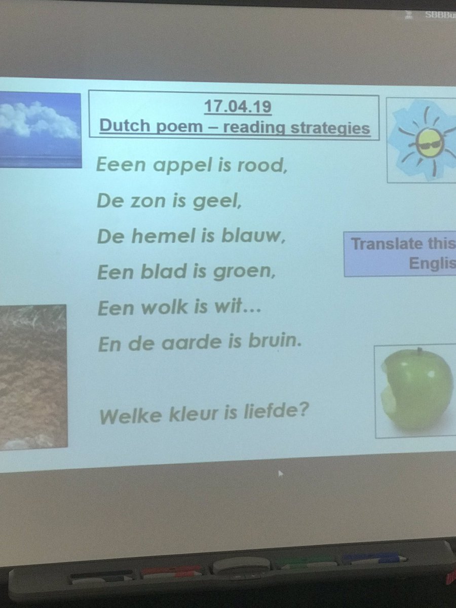 BAModLangs's tweet image. 2.3 French translating a Dutch poem #readingstrategies #readingtechniques #mfltwitterati