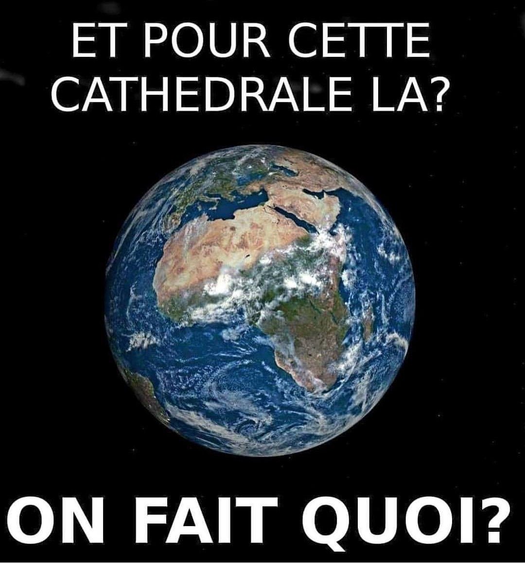 #NotreDame #planète