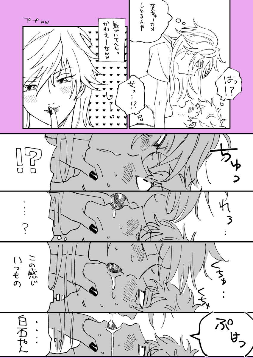 めっちゃ綺麗に化粧までして女にしか見えなくなった白石に唐突襲われる謙也が書きたかっただけのもので。。。(これは謙蔵です)⚠️エロはないですが閲覧注意 