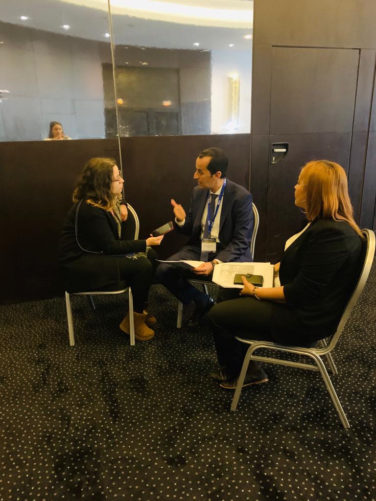 sas_africa's tweet photo. A busy morning for the #SAS team and #media in #Casablanca as they explain our #invests in #Africa and #commitment to the region! #Africa is #open for #business!
#Road2AI @yaqallal @desannaidoo  @Vijayne28 https://t.co/YGoowsGkLI