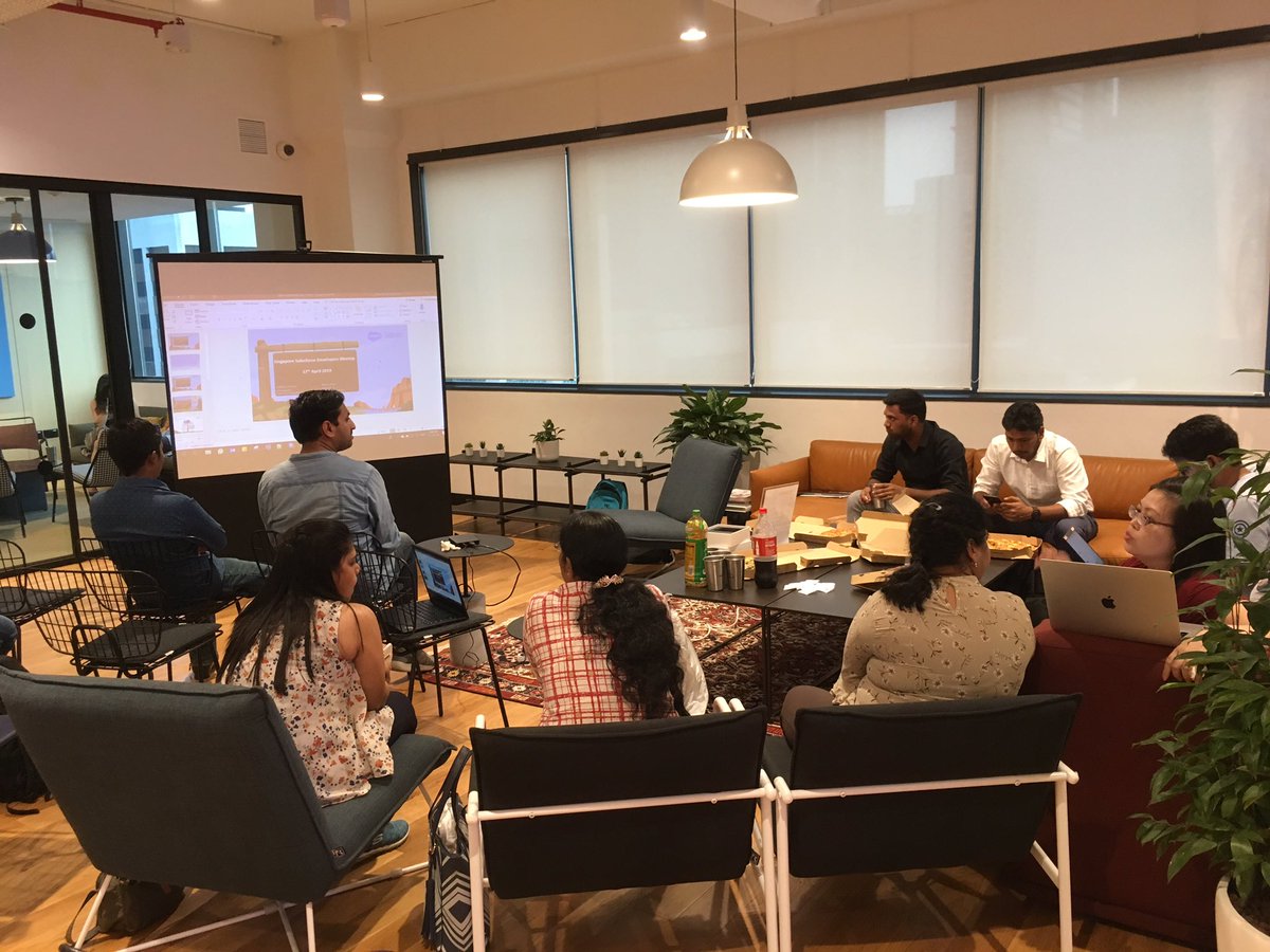 SingaporeDG's tweet photo. Getting started! Dev meetup. Casual setup :-) https://t.co/cJejchdqN7