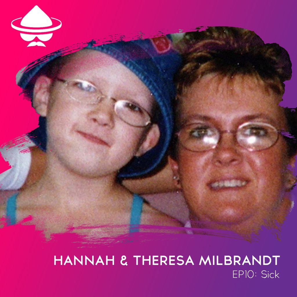 connedcast's tweet photo. Ep10: Sick
⁣
Hannah Milbrandt, during her illness with her mother Theresa. 
⁣
#conned #podcast #cancer 
⁣
https://t.co/KR4OmDAY7l https://t.co/ULzDvm7rQW