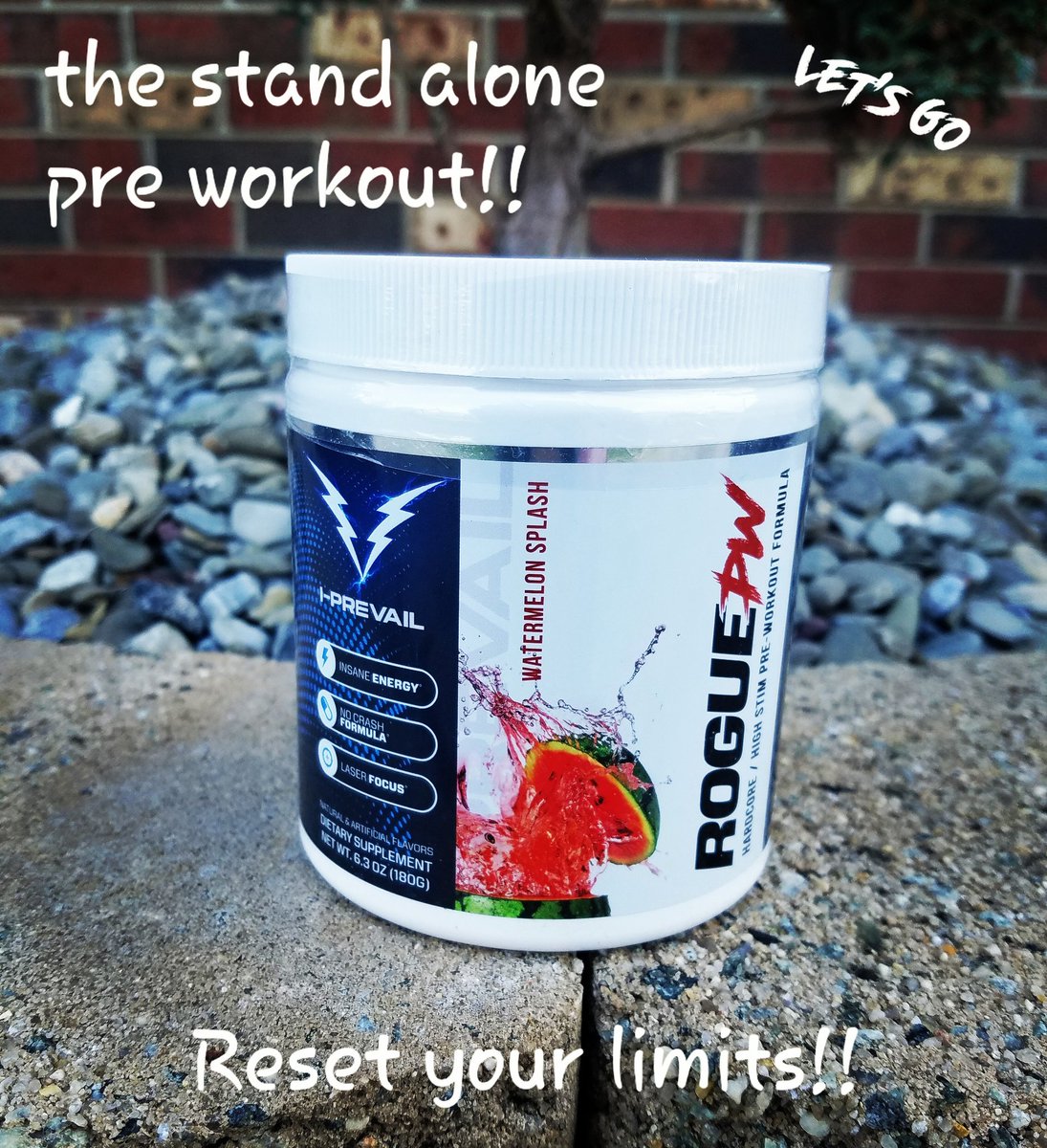 I_PrevailSupps's tweet photo. Hitting a plataeu is frustrating, reach a higher level with Rogue PW!!! The Diversified Performance and Focus Pre Workout! #IPrevailsupplements #assessadaptaccomplish #premiumsupplements #noexcuses #gym #training #athletes #performance #fuel #keto #diet #burnfat https://t.co/m3zM4vzkad