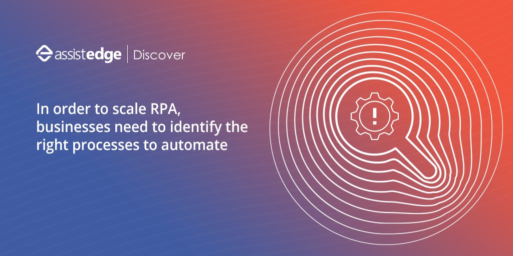 edge_verve's tweet photo. Identifying the right processes to automate is key in successfully implementing and scaling up your #RPA.
Learn how to identify these processes here: https://t.co/9PzwMT4aSD
#DiscoverAutomationSuccess #Automation #AI https://t.co/5Hn6LvDUfZ