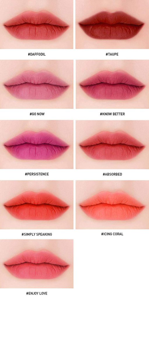 krapaochiik's tweet photo. Pre-28 Apr. 2019 (18:00)
#3CE : velvet lip tint
Color: All
Price: 390.-
40/60
*HIT- #TAUPE, #NEARDEAR, #GOINGRIGHT, #DAFFODIL
#คสอ
#คสอเกาหลี #พรีเกาหลี #ลิปสติก #พรีออเดอร์เกาหลี #เครื่องสำอางเกาหลี #ของมันต้องมี #ถูกและดี #ถูกบอกต่อ https://t.co/Ghd4Zli0n1