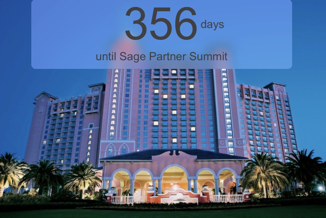 ashleyreg's tweet photo. Reflecting on #SagePartnerSummit in Dubai I am grateful for the product commitment and for the Sage executive commitment. This was the best #SageBusinessCloud #EnterpriseManagement focused event yet. Looking forward to Orlando in 2020. https://t.co/Mfr9mF4vWs