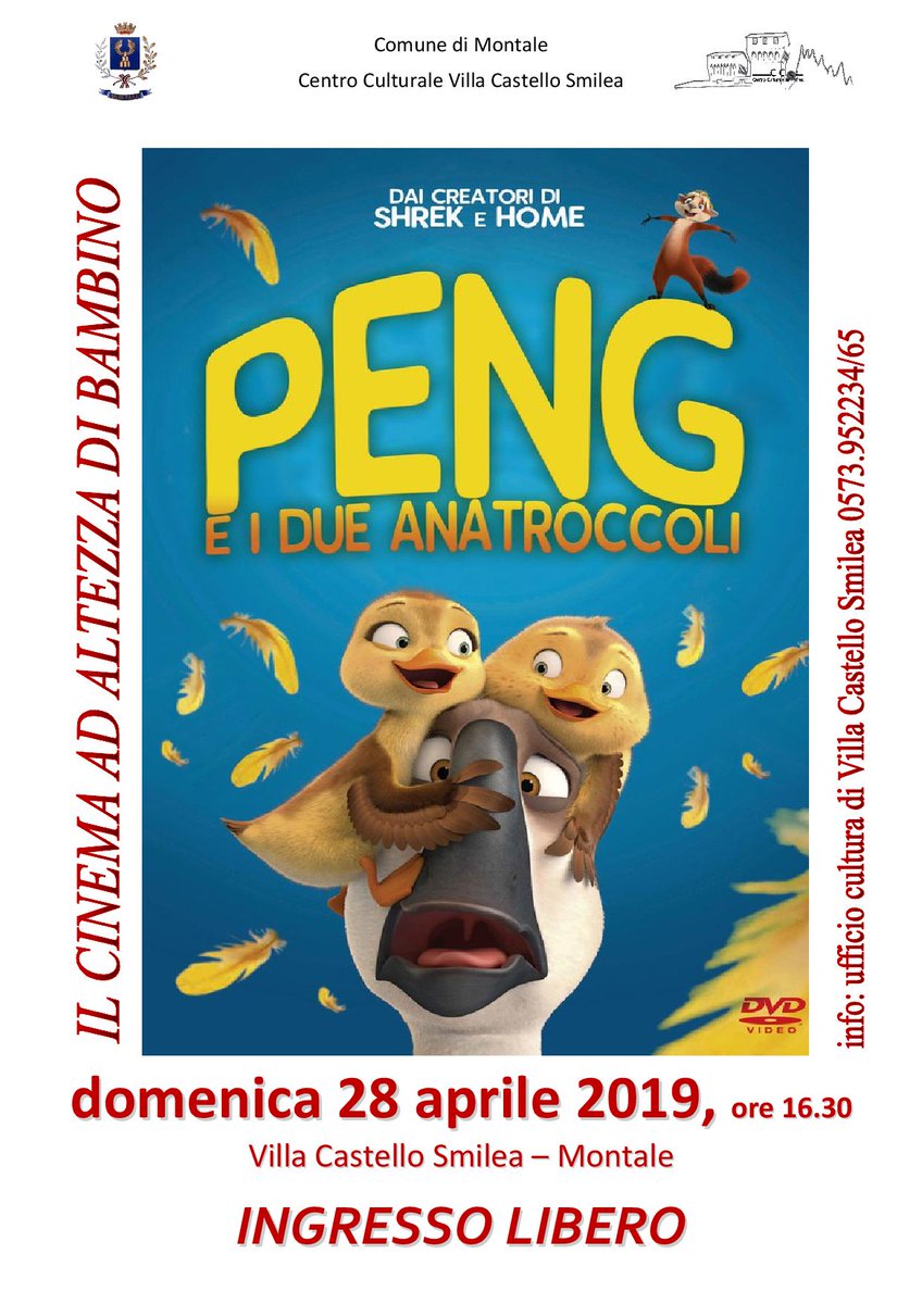 #cinemabambini a Villa Smilea
Ingresso libero