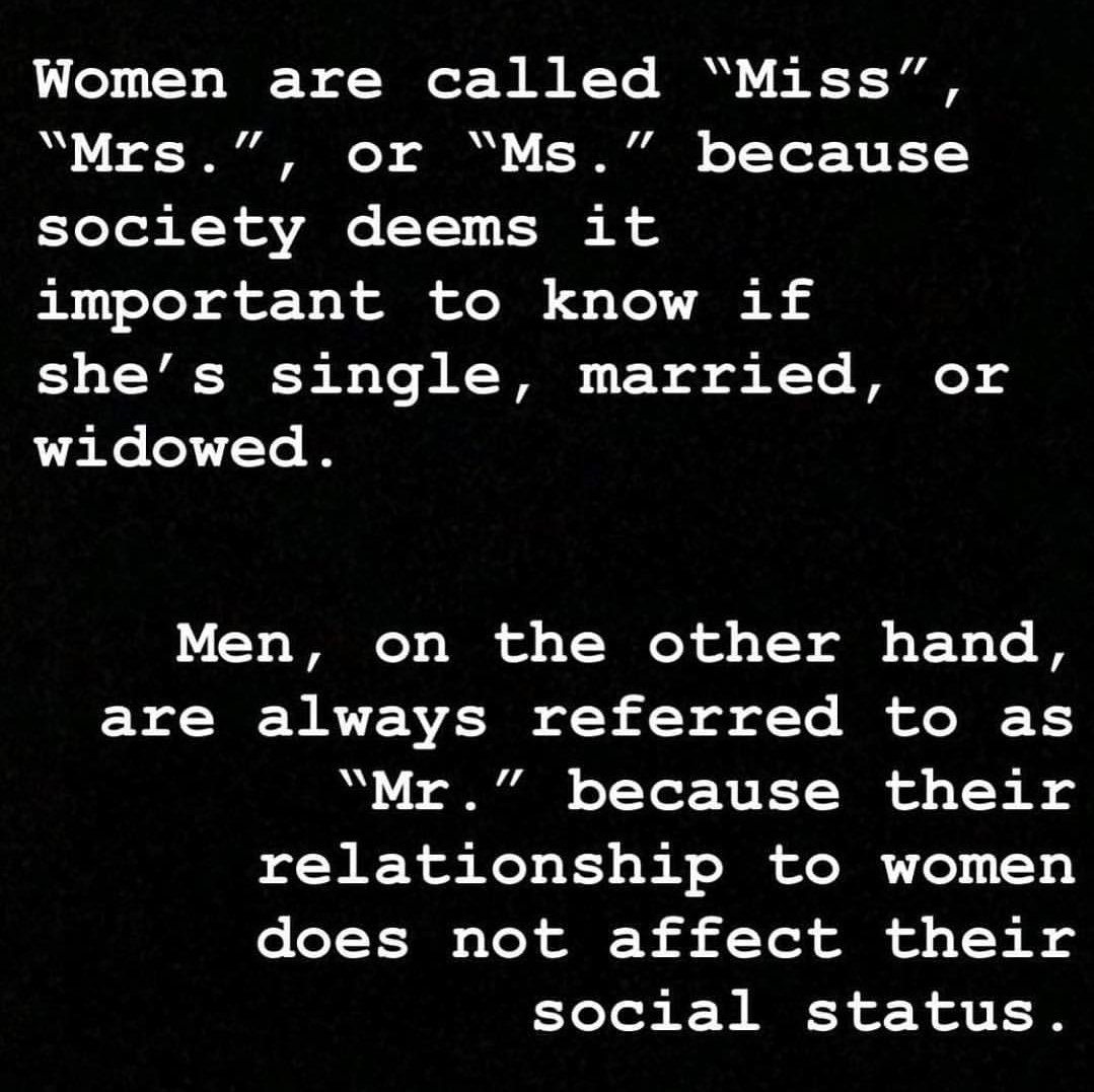 Tezzahlaykun's tweet photo. Yep, just try to call me Miss or Mrs & watch be unleash the beast. #dontcallmemrsormiss #socialstanding #callmeMS https://t.co/9UBPQO2mP2