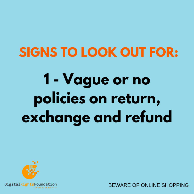 DigitalRightsPK's tweet photo. Protect yourself against scams with online shops and ensure your safety by looking out for signs before making any purchase.

If you are going through a similar situation and need advice, call on our Helpline at 0800-39393 from 9AM to 5PM.
#Digitalrightsfoundation https://t.co/cqsZJoIqf5