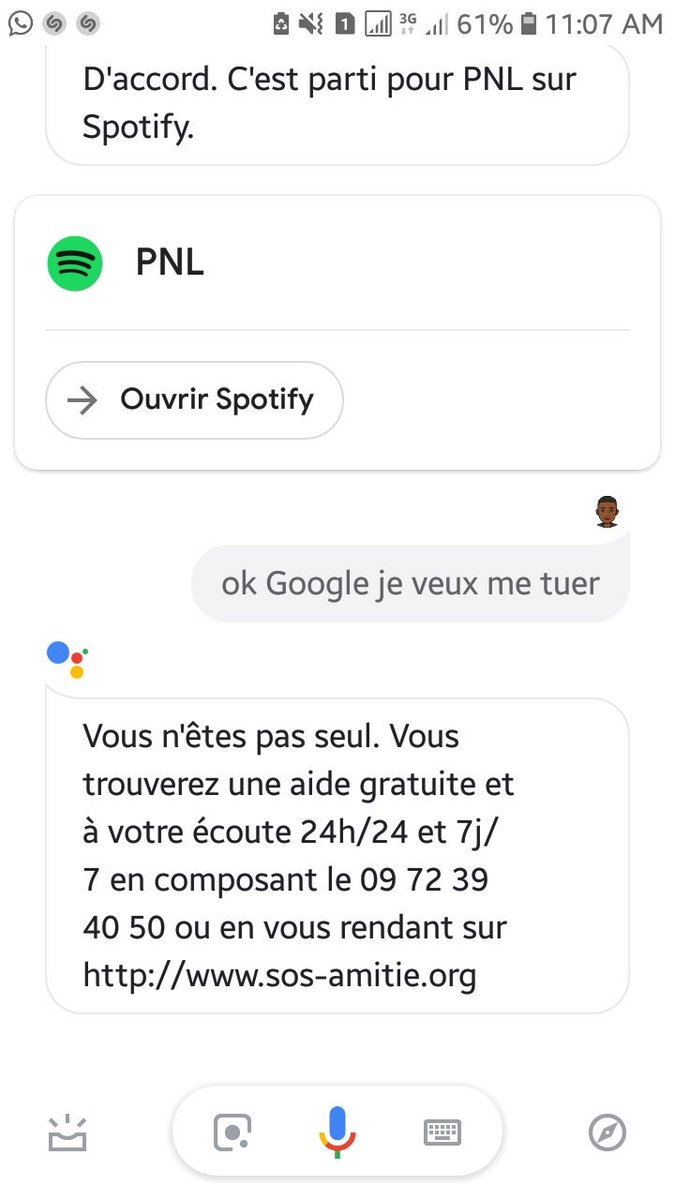 ANGEMK27's tweet image. Mon DIEU, la réponse de #Google_Assistant 🙆🏾‍♂️🙆🏾‍♂️
😂😂😂😂😂
😂😂😂😂😂
&quot;Vous trouverez...&quot;