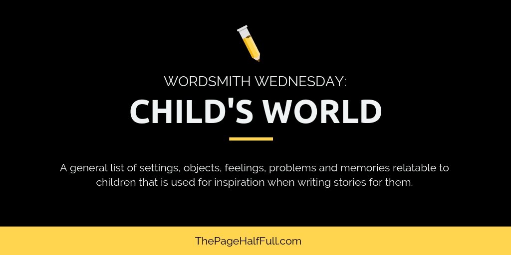 page_half's tweet photo. To write authentically for children, we have to remember what it's like to be a child!
#wordsmithwednesday #thepagehalffull #amwriting #kidlit #WritingCommunity #writing https://t.co/tNJQyJNV8h