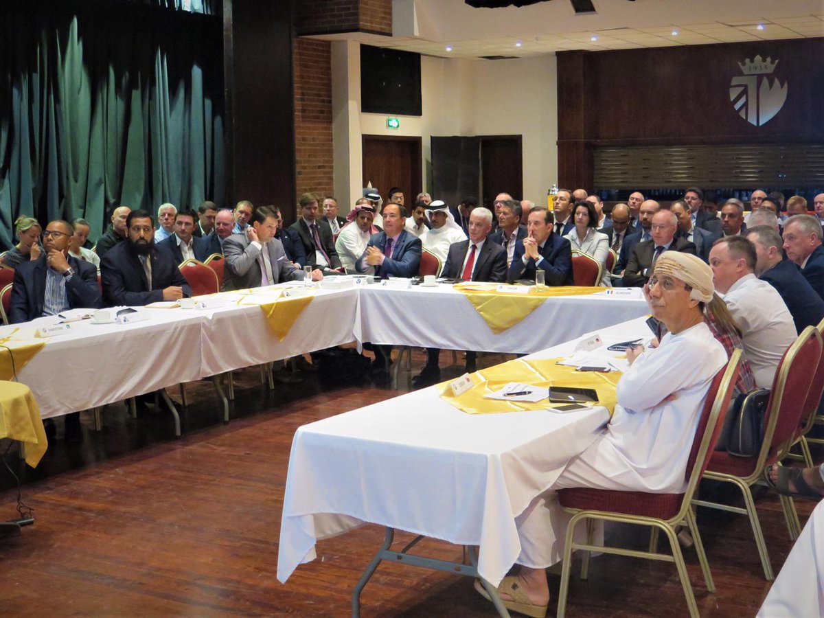 EUNAVFOR's tweet photo. Today, @EUNAVFOR and @CMF_Bahrain are co-chairing the 44th #SHADEConference.
“A core component of today’s interaction is to cooperate and develop relationships with key partners and stakeholders.” - R.Adm Martorell.
#MaritimeSecurity #counterpiracy https://t.co/6wTIRykTVV
