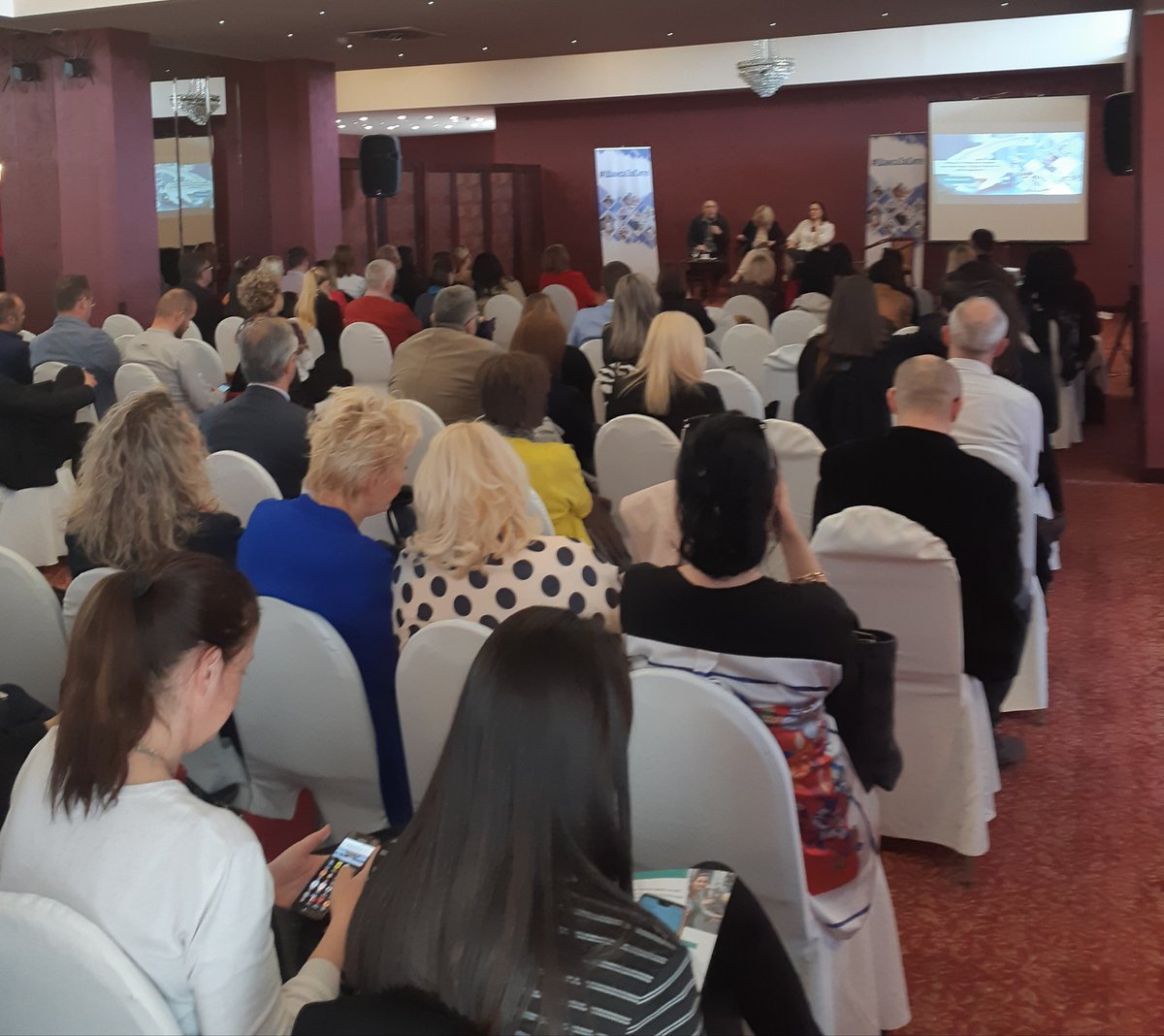 Engaging Business sector in Vocational Education and Training is crucial for Economic development #infomeeting #jobscreation #LeaveNoOneBehind <a href="/UNDPMK/">UNDP MK</a> <a href="/avrmacedonia/">Агенција за вработување на Р. Северна Македонија</a>