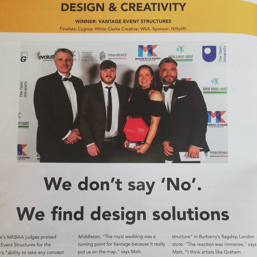 Event & Media Structures (@em_structures) on Twitter photo We're in the April Edition of Business MK p.16. as winners of the Design & Creativity Award at this year's MK Business Achievement Awards.
@NifyliftWorld @MKBAA2019 <a href="/eventprofsUK/">eventprofsuk</a> <a href="/Layheruk/">Layher UK</a> <a href="/mkfm/">MKFM 106.3</a> <a href="/CultureMK/">CultureMK</a> <a href="/mk_citizen/">MK Citizen</a> #miltonkeynes #mk #london #eventsindubai #dubai #mydubai #uae We're in the April Edition of Business MK p.16. as winners of the Design & Creativity Award at this year's MK Business Achievement Awards.
@NifyliftWorld @MKBAA2019 <a href="/eventprofsUK/">eventprofsuk</a> <a href="/Layheruk/">Layher UK</a> <a href="/mkfm/">MKFM 106.3</a> <a href="/CultureMK/">CultureMK</a> <a href="/mk_citizen/">MK Citizen</a> #miltonkeynes #mk #london #eventsindubai #dubai #mydubai #uae