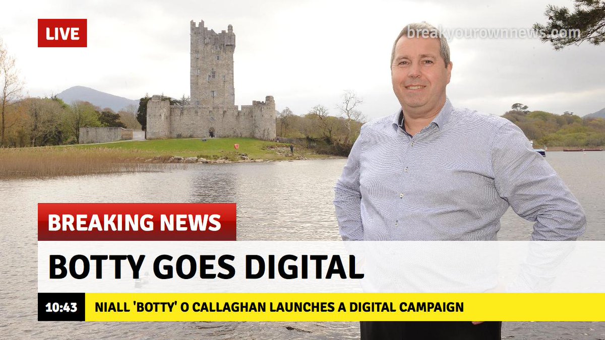 bottykillarney's tweet photo. A digital campaign won't work they said, lets prove them wrong I say!!! #VoteBotty on May 24th https://t.co/g4aKrHQYG7