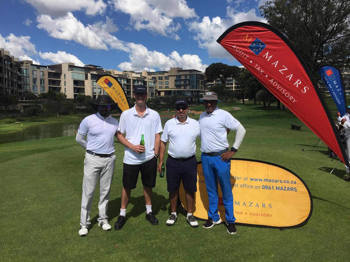 ForvisMazars_SA's tweet photo. #MazarsSA was proud to sponsor the #SANEC and Fsacci - French South African Chamber of Commerce & Industry golf day at #Houghton Golf course yesterday. A network of #CEO's, executives, directors and public sector officials enjoyed 4 balls and a convivial atmosphere. https://t.co/So17cQHYNk