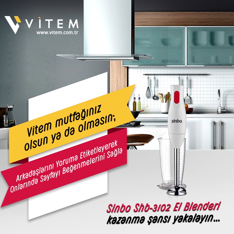 Hediye günüüüü... ❤️
Sinbo Bender kazanmak ister misin? Yapman gerekenler;
Gönderiyi beğen, paylaş ve arkadaşlarını yoruma etiketle! Bu kadar basit..! Kazananları 24 Nisan Günü açıklayacağız. Herkese bol şans...❤️ #hediye #vitem #carsamba