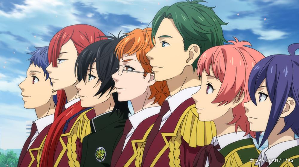 킹 오브 프리즘 -샤이니 세븐 스타즈- TV 애니메이션 드디어 오늘! 4월 17일(수) 23시 애니플러스 첫 방송!! TV로 찾아온 안방 1열 응원상영, 샤이니...