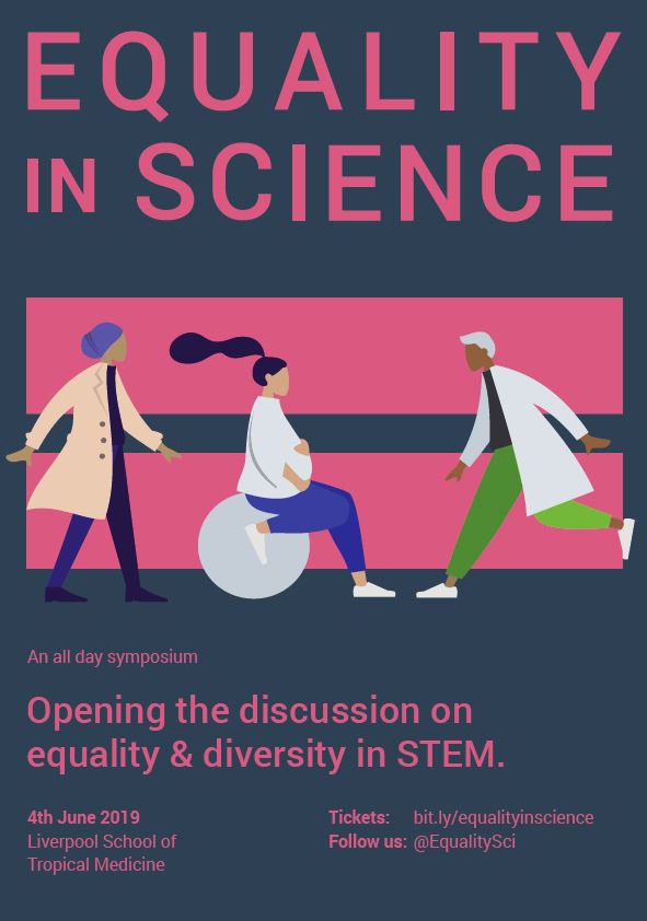 LIMITED SPACES REMAINING. You can register for a ticket here: bit.ly/equalityinscie…. We will also be live-streaming the event on the day! #EqualityinScience #PRIDEinSTEM #MinoritiesinScience